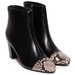 Botine dama Solange, Negru 37